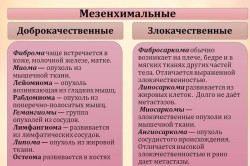 Доброкачественные и злокачественные опухоли